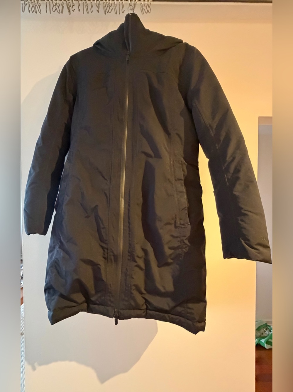 Goose Down Lululemon Black Parka Women’s